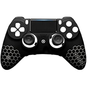 スカフ インパクト SCUF IMPACT BLACK Honeycomb (EMR付 / トリガーシステム機能付 / ミリタリーグレードグリップ /L-Rスカフレギュラースティック) USB PS4対応コントローラー [並行輸入品]