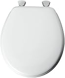 Mayfair 44EC 000 成形木製 トイレ便座 清掃・ヒンジの交換が簡単 Round (4 pack) ホワイト 44ECA 000 4