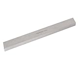 uxcell バイト 旋盤HSSツールビット HSS シルバートーン 長方形デザイン 1個入り