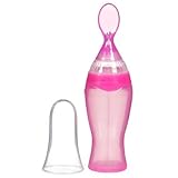 Munchkin 4 Ounce Easy Squeezy Spoon - Pink by Munchkin [並行輸入品]
