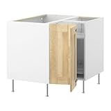 IKEA(イケア) FAKTUM イェデル バーチ 49862417 コーナーベースキャビネット、イェデル バーチ