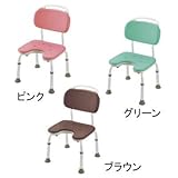 リッチェル:やわらかシャワーチェア コンパクトタイプU型(背付) 型式:49432（1セット：4個入）