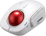 ナカバヤシ(Nakabayashi) Digio2 トラックボールマウス 小型 Bluetooth 5ボタン レーザー式 人差し指 ホワイト MUS-TBLF185W