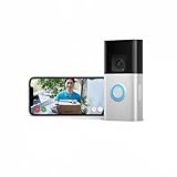 Ring Battery Doorbell Plus (バッテリーモデル) | 150°広視野角 1536p HD+ビデオ スマホ対応ドアホン