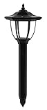 Brinkmann 822-2514-4 Endura Solar Light Set, Black, 4-Pack [並行輸入品]