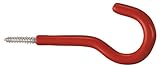 Stanleyハードウェアscrew-inすべて目的ストレージフック – 2カウント N/A レッド S819-300 1