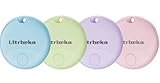 Ultrbeka エアタグ (4個セット）Airトラッカー 超薄スマートTag 紛失防止タグ Appleの「探す」に対応(iOS端末のみ)