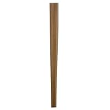 Waddell Square Taper脚 – 21 in。 – Hardwood