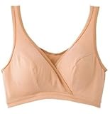 Angeliebe エンジェリーベ マタニティ インナー 授乳 兼用 ハーフトップ 下着 産前 産後 ブラジャー 授乳ブラ LL ベージュ