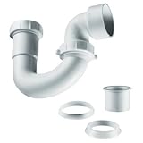 Plumb Craft Waxman 7670200N Plastic Repair P-Trap, White [並行輸入品]