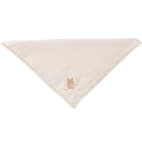 日本製 オーガニックコットン にこにこ動物 ガーゼハンカチ スタイ よだれかけ 男の子 新生児 赤ちゃん用 アモローサマンマ Amorosa mamma (くま)