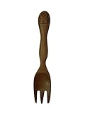 中谷兄弟商会 山中漆器 モコモコこどもデザートフォーク(小)  猫 W130-6