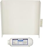 Hydronix ICF-6 RO GAC Reverse Osmosis Post Polishing, Fridge and Ice Inline Coconut Carbon Water Filter, 2 x 6, 1000 gal, 1/4 NPT Ports by Hydronix