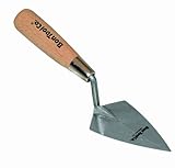 Bon 11-628 5-1/2-Inch by 2-1/2-Inch Pro Carbon Steel Pointing Trowel with Wood Handle [並行輸入品]