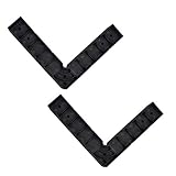 F Fityle 90度　正方形　直角クランプ コーナークランプ ルーラー ポジショニングスクエア　汎用　2本