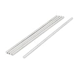 uxcell 旋盤バー　高速度鋼　ラウンド　回転　3mm x 100mm　5個入り