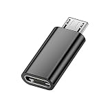 Akkerds USB-C to Micro-USB変換アダプター アルミニウム合金アダプター USB 3.0アダプター 充電可能伝送 軽量携帯
