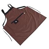 [COHEALI] 防水 と 耐油 エプロン ノースリーブ エプロン エプロン 耐油 エプロン 料理 エプロン 家庭用 油汚れ防止 エプロン