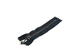 Y.K.K 玉付ファスナー 18cm 10本入 紺 3GKB18-560