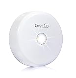 [Max 55 Lumens Output] OxyLED? N05 Bright Dimmable LED Tap Night Light Stick-on Anywhere Touch Tap P