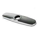 Builders Shoppe 1920CP 10" Kitchen Sink Faucet Deck Plate, Chrome Finish [並行輸入品]