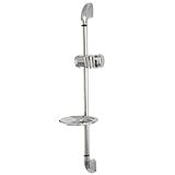 Kingston Brass KSX2521SG Designer Trimscape Showerscape Shower Slide Bar with Soap Dish, Polished Ch