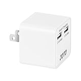 JOTO Dual Ports USB Wall Charger Power Adapter with Smart IC Intelligent High Speed Charging (17W/3.