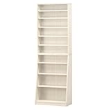 【Amazon.co.jp限定】 クロシオ SOHO 書棚 幅60cm ホワイトウッド 薄型本棚 シェルフ