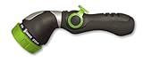 Radius Garden 41902 9-Pattern Hose-End Nozzle, Green [並行輸入品]