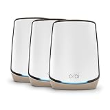 NETGEAR Orbi WiFi6 AX6000 メッシュWiFi 3台セット 無線LANルーター 11ax トライバンド RBK863S
