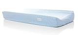 Glenna Jean Starlight Changing Pad Cover, Blue Gingham/White by Glenna Jean