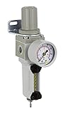 PneumaticPlus SAW2000M-N02BG-MEP Miniature Compressed Air Filter Regulator Combo Piggyback 1/4 NPT -