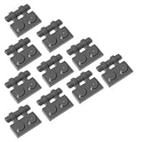 LEGOブロック・純正パーツ＜プレート＞ 1 x 2 スティック (10個, Dark Bluish Gray) [並行輸入品]