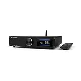 SMSL AO200 MKII デジタルパワーアンプ MA5332MSアンプチップ 160W x 160W ブルートゥース5.0/USB/RCA/XLR入力 2.1 チャンネル サブウーファー/パッシブ スピーカー HiFiデスクトップホームオーディオアンプ