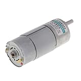 D DOLITY マイクロ　DCモーター　12V 15W 30RPM　ギアモーター　高トルク　調整可能　