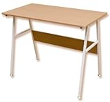 コンパクト パソコンデスク PCデスク 幅100cm (ナチュラル/NA)