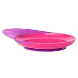 Boon Catch Plate with Spill Catcher, Pink/Purple 1 ea (Pack of 2) by Boon [並行輸入品]