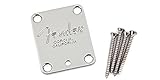 FENDER (フェンダー) ネックプレート 4-BOLT AMERICAN SERIES GUITAR NECK PLATE WITH STAMP