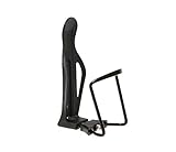 KISKIS dreampark 簡単セッティング ペットボトル ドリンク ホルダー 特殊クッション材 セット 自転車 ペットボトル ドリンク ホルダー バイク ベビーカー 利用可能 (黒色 ブラック