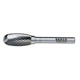 BAHCO(バーコ) Carbide Bur タマゴ形超硬ロータリーバー ステンレス用シングルカット BAHE0308C03