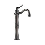 Brizo 65436LF-RB Tresa Bathroom Faucet Vessel Single Handle with Metal Lever Handle, Venetian Bronze
