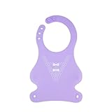 ベビー用 お食事エプロン ベビー よだれかけ 防水くるくる エプロン ウルトラビブ (GJ Purple)