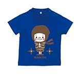 BabyChips ちいさな忍者(男の子)(名入れ半袖ベビーTシャツ) 110 ロイヤルブルー