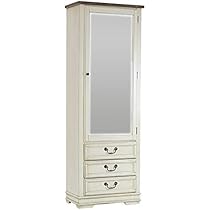 アンティーク 鏡付きキャビネット Amazon.co.jp: アンティーク調 ミラー付きキャビネット W約64×D