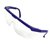 女性のためのモノレンズゴーグル透明DealMux青いプラスチックフレームアームズ