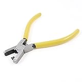 uxcell レザーホールパンチ メタル プラスチック 特別デザイン 必須機器 軽量 レザーペーパー 1個入り