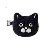 NEKONOBA ぬいぐるみヘアクリップ くろねこ