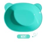 [Petinube] (プチヌーベ) あんぜんシリコンベビー茶碗 (Petinube Silicone Baby Bowl) (ミント)