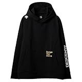 [デサント] スウェット パーカー バレーボール ストレッチ 男女兼用 メンズ レディース BK M