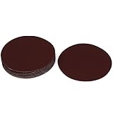 uxcell サンディングディスク 　 径12.7cm 磨き砂　研磨サンドペーパーシート　ディスク 2000 グリット20 個